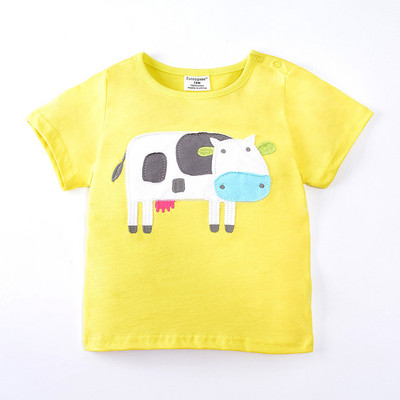 Little maven 2022 Ljetna odjeća za dječake s malim psom Pamučne ljupke majice iz crtića Dječja ležerna odjeća 1-6 godina