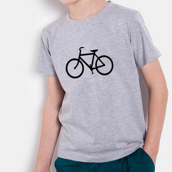 Νέα καλοκαιρινά ρούχα για αγόρια για ποδήλατο Παιδικά αγόρια για κορίτσια Ρούχα κοντό μανίκι λεπτό μπλουζάκι Αστεία αγόρια μπλουζάκια κοριτσίστικα μπλουζάκια