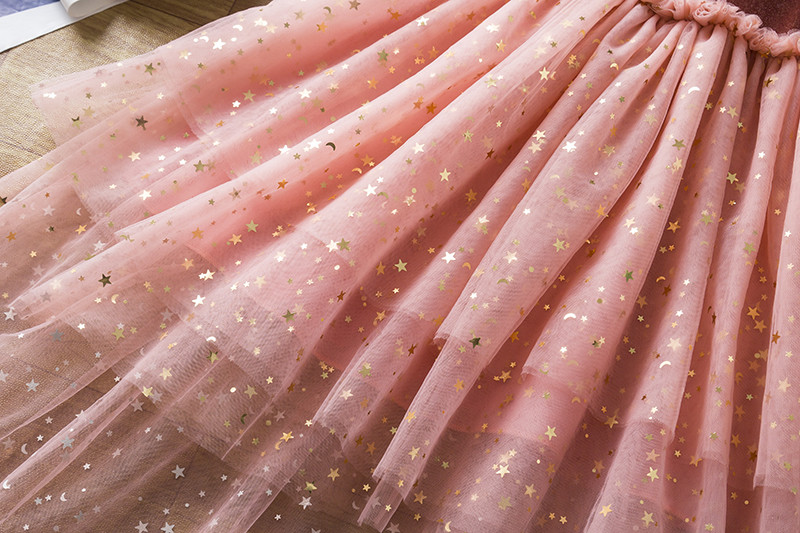 Elegantna ružičasta rođendanska mašna princezine haljine za djevojčice, dječja ljetna nova haljina sa šljokicama i sirenom, večernji kostim za zabavu za djevojčice