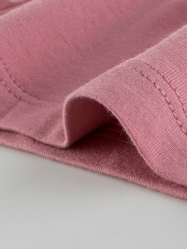 LJMOFA Ljetne pamučne kratke hlače za djevojčice Jednobojne ružičaste modne slatke kratke hlače za malu djecu visokog struka Elastične dječje hlače Odjeća za bebe D344