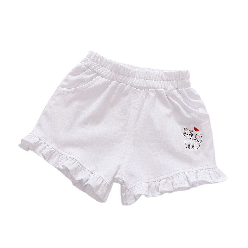 Pantaloni scurți de vară pentru copii Pantaloni scurți pentru copii din bumbac pentru fete chiloți scurti pentru copii mici, pantaloni scurti de plajă pentru copii, pantaloni de sport casual, fetițe 1-5 ani