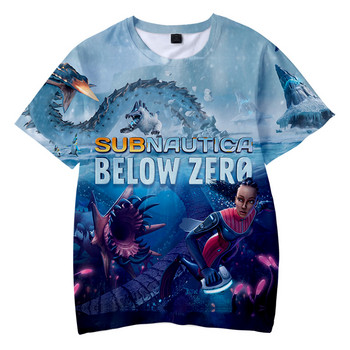 Subnautica Below Zero 3D τυπωμένο παιδικό μπλουζάκι Μόδα Casual Cartoons T-shirt για αγόρια κορίτσια Harajuku Παιδικά ρούχα για κορίτσια