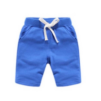 Гореща разпродажба Пет минути на момчешки панталони Летни детски спортни развлекателни плажни шорти Панталони с шнурове Дрехи в бонбонени цветове 2-10 години