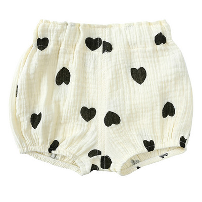 Bebe ležerne sa slatkim printom na duge staze Ljetne kratke hlače za kruh Gaćice za trening Elastični struk Široke gaćice Perive pelene Navlaka za pelene