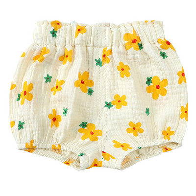 Bebe ležerne sa slatkim printom na duge staze Ljetne kratke hlače za kruh Gaćice za trening Elastični struk Široke gaćice Perive pelene Navlaka za pelene