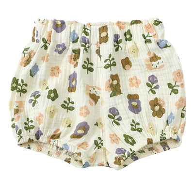 Bebe ležerne sa slatkim printom na duge staze Ljetne kratke hlače za kruh Gaćice za trening Elastični struk Široke gaćice Perive pelene Navlaka za pelene