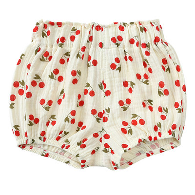 Bebe ležerne sa slatkim printom na duge staze Ljetne kratke hlače za kruh Gaćice za trening Elastični struk Široke gaćice Perive pelene Navlaka za pelene