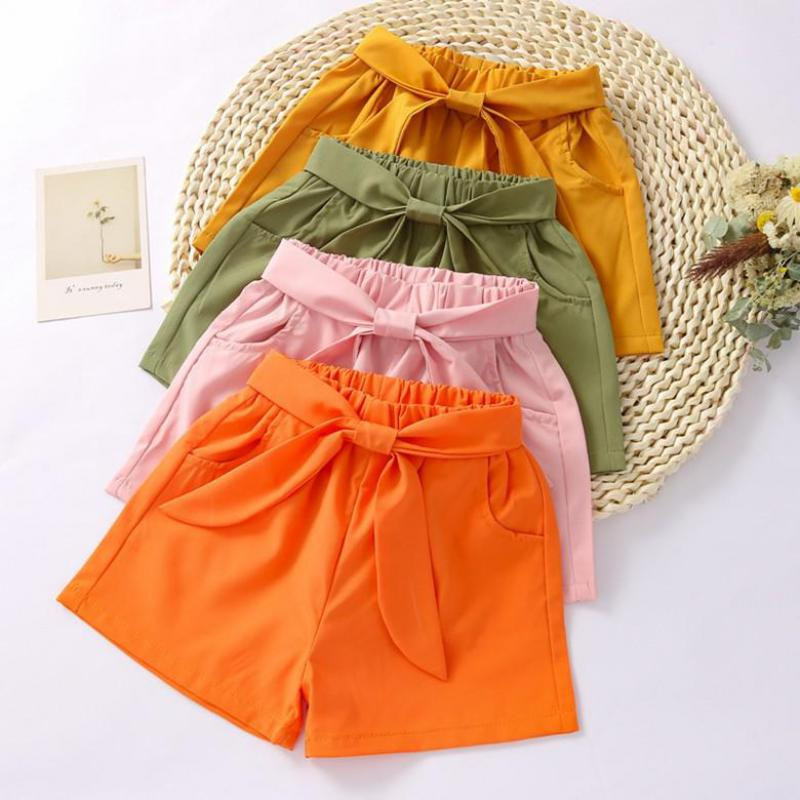 Dječja odjeća od 2 do 7 godina Kratke hlače za djevojčice Ljetna moda Slatke dječje kratke hlače za djevojčice Vruće kratke hlače Jednobojne trendi popularne
