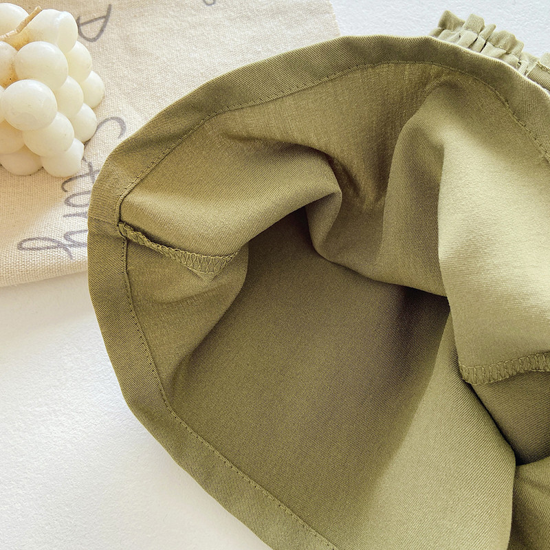 2-8T ljetne kratke hlače za dojenčad za djevojčice Široke kratke hlače za malu djecu Dječja odjeća Ležerna jednobojna Novo 2023. Kratke hlače Dječje hlače