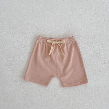 Ins Summer Παιδιά Μασίφ παντελόνι με φαρδύ πόδι για αγόρι μωρό Big Pp καθημερινό παντελόνι παραλίας κορίτσι Παιδικό βαμβακερό απλό παντελόνι
