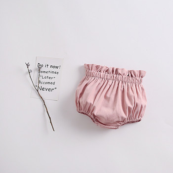 2023 летни корейски къси панталони за момичета Бебешко облекло за бебета на 1-4 години Големи полипропиленови панталони Детски къси панталони за момичета Пелени панталони за бебешки пелени