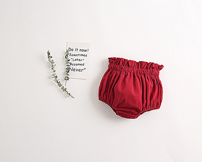 2023 m. vasaros korėjiečių mergaičių šortai 1-4 metų kūdikių drabužiai Didelės PP kelnės Vaikiškos mergaitės Šortai sauskelnės kūdikių vystyklų kelnės