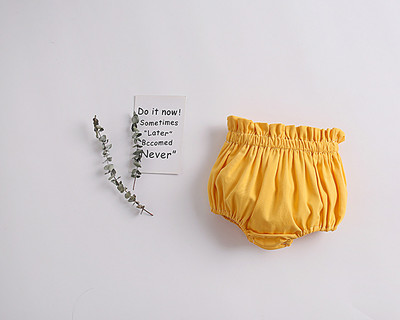 2023 m. vasaros korėjiečių mergaičių šortai 1-4 metų kūdikių drabužiai Didelės PP kelnės Vaikiškos mergaitės Šortai sauskelnės kūdikių vystyklų kelnės