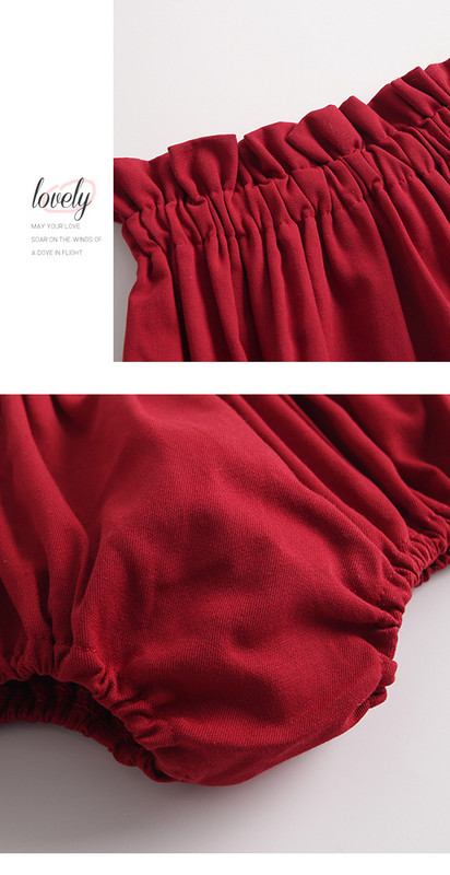 2023 m. vasaros korėjiečių mergaičių šortai 1-4 metų kūdikių drabužiai Didelės PP kelnės Vaikiškos mergaitės Šortai sauskelnės kūdikių vystyklų kelnės