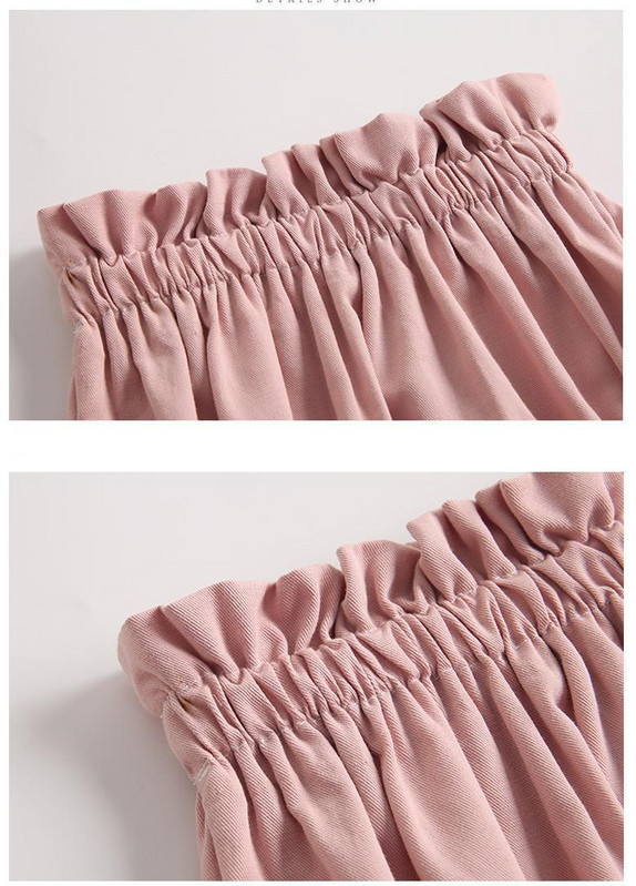 2023 m. vasaros korėjiečių mergaičių šortai 1-4 metų kūdikių drabužiai Didelės PP kelnės Vaikiškos mergaitės Šortai sauskelnės kūdikių vystyklų kelnės