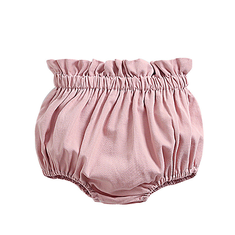 2023 m. vasaros korėjiečių mergaičių šortai 1-4 metų kūdikių drabužiai Didelės PP kelnės Vaikiškos mergaitės Šortai sauskelnės kūdikių vystyklų kelnės