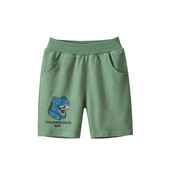 1-9T Letné chlapčenské šortky s potlačou dinosaurov, oblečenie pre batoľatá a chlapcov, bavlnené krátke nohavice, ležérne nohavice s dolnou časťou, streetwear