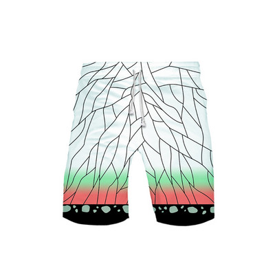 Hot Anime Demon Slayer Kratke hlače s printom Dječja odjeća za dječake Djevojčice Kratke hlače iz crtića Ležerne hlačice Ljeto Novo 2022.