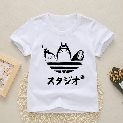 My Neighbor Totoro T-shirt για κορίτσια Αστεία γραφικά καλοκαιρινά καθημερινά παιδικά ρούχα Χαριτωμένα μπλουζάκια με εκτύπωση για αγόρια κοντομάνικο,YKP046