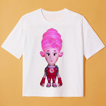 Μόδα Νέα Παιδικά Ρωσικά κινούμενα σχέδια The Fixies Αστείο μπλουζάκι μωρό αγόρια/κορίτσια καλοκαιρινά μπλουζάκια κοντομάνικο μπλουζάκι παιδικά χαριτωμένα ρούχα
