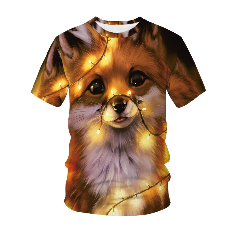 Kawaii Animals Dog 3D Printed Παιδικό Μπλουζάκι Μόδα Casual Cartoons T-shirt αγόρια κορίτσια Harajuku Παιδικά ρούχα για κορίτσια
