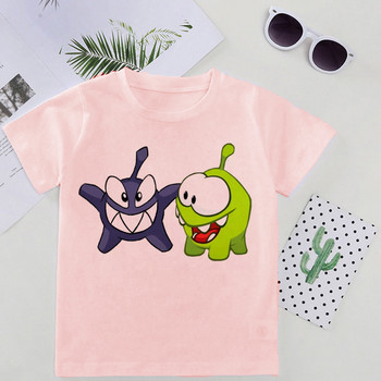 Περιπέτεια Καλοκαιρινό παιδικό μπλουζάκι για κορίτσια Μόδα για κοριτσάκια μπλουζάκια Om Nom Stories Παιδικά μπλουζάκια Ρούχα Παιδικά T-shirt Κοντό μανίκι.