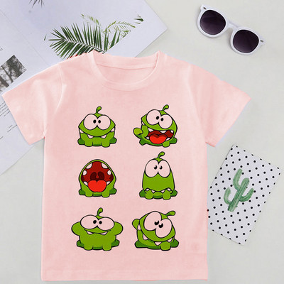 Avanturističke ljetne majice za djevojčice Modne majice za djevojčice Om Nom Stories Majice za malu djecu Odjeća Dječje majice kratkih rukava.