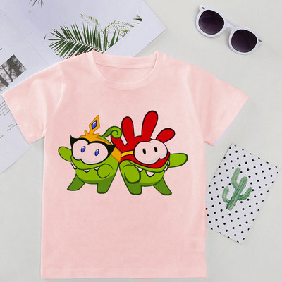 Avanturističke ljetne majice za djevojčice Modne majice za djevojčice Om Nom Stories Majice za malu djecu Odjeća Dječje majice kratkih rukava.