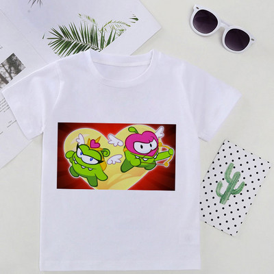 Avanturističke ljetne majice za djevojčice Modne majice za djevojčice Om Nom Stories Majice za malu djecu Odjeća Dječje majice kratkih rukava.