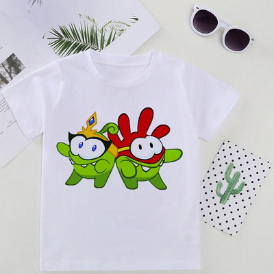 Avanturističke ljetne majice za djevojčice Modne majice za djevojčice Om Nom Stories Majice za malu djecu Odjeća Dječje majice kratkih rukava.