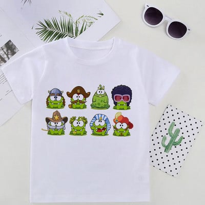 Avanturističke ljetne majice za djevojčice Modne majice za djevojčice Om Nom Stories Majice za malu djecu Odjeća Dječje majice kratkih rukava.