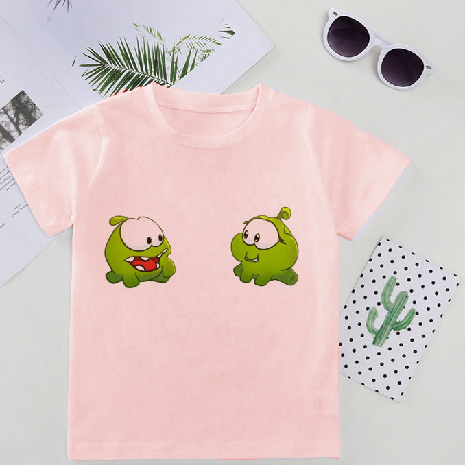 Avanturističke ljetne majice za djevojčice Modne majice za djevojčice Om Nom Stories Majice za malu djecu Odjeća Dječje majice kratkih rukava.