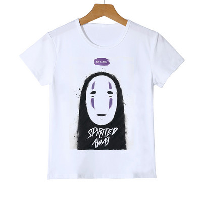 Тениска Kawaii Totoro Детска забавна японска карикатура Spirited Away Детски дрехи Студио Ghibli Аниме Графични тениски Топ за момчета/момичета