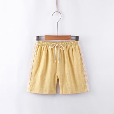 Καλοκαιρινό σορτς κοριτσιών 2-14 ετών Κορεάτικα βρεφικά ρούχα από μουσελίνα Άνετα αθλητικά σορτς με ρίγες που αναπνέουν Παιδικά καθημερινά παντελόνια για παιδιά