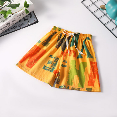 Καλοκαιρινό σορτς κοριτσιών 2-14 ετών Κορεάτικα βρεφικά ρούχα από μουσελίνα Άνετα αθλητικά σορτς με ρίγες που αναπνέουν Παιδικά καθημερινά παντελόνια για παιδιά