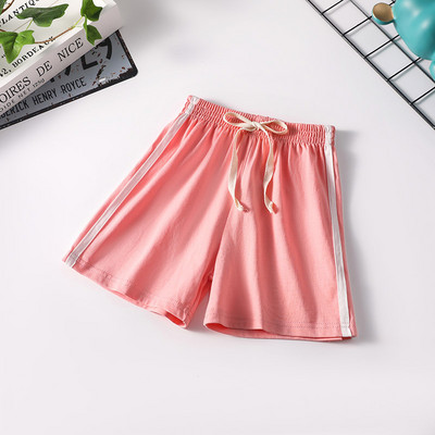 Καλοκαιρινό σορτς κοριτσιών 2-14 ετών Κορεάτικα βρεφικά ρούχα από μουσελίνα Άνετα αθλητικά σορτς με ρίγες που αναπνέουν Παιδικά καθημερινά παντελόνια για παιδιά