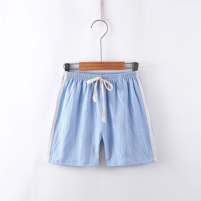 Καλοκαιρινό σορτς κοριτσιών 2-14 ετών Κορεάτικα βρεφικά ρούχα από μουσελίνα Άνετα αθλητικά σορτς με ρίγες που αναπνέουν Παιδικά καθημερινά παντελόνια για παιδιά