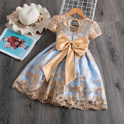 Vasaras rozā kleita meitenei Jauka bērnu kleita Bērnu meitene mazās princeses kleita kāzu ballītei 1 2 3 4 5 6 7 8 9 10 gadus vecas meitenes