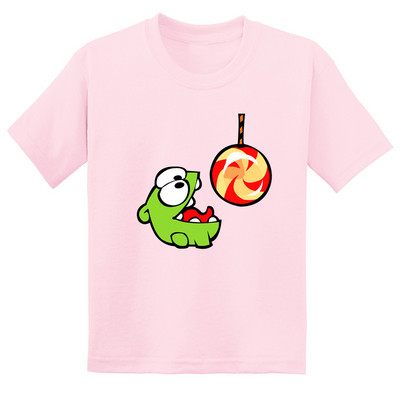 Vruća igra Cut The Rope Om Nom Stories Žaba Dječja majica s crtanim filmovima Dječja odjeća Ljetne majice za malu djecu Dječaci Djevojčice, GKT5410