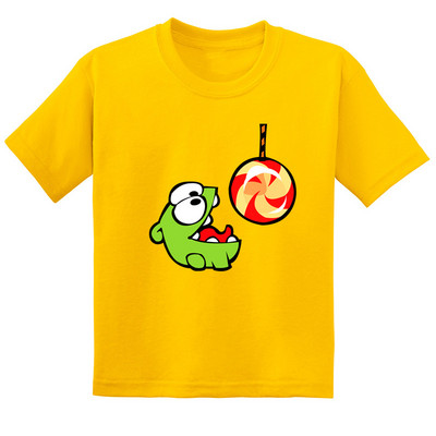 Vruća igra Cut The Rope Om Nom Stories Žaba Dječja majica s crtanim filmovima Dječja odjeća Ljetne majice za malu djecu Dječaci Djevojčice, GKT5410
