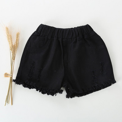 Hiheart Kids Girls Traper kratke traperice Ležerni kroj Kratke hlače za plažu Denim Pamučne vezene traperice za djevojčice od 2 do 13 godina