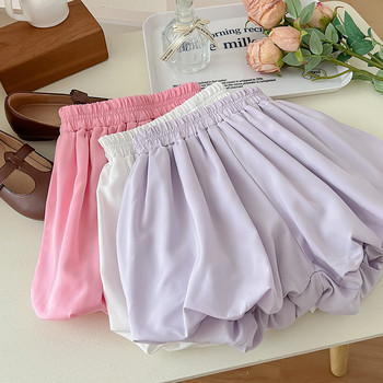 VIDMID 2023 Пролет/Лято Нови универсални къси панталони за бебета и момичета, сладки фенери, плътни шорти 4006 32