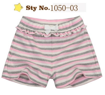 Mergaičių vasariniai medvilniniai šortai kūdikiams šortai vaikams vasarinės kelnės mergaičių karštos kelnės patogios minkštos daugiaspalvės pasirinktinai