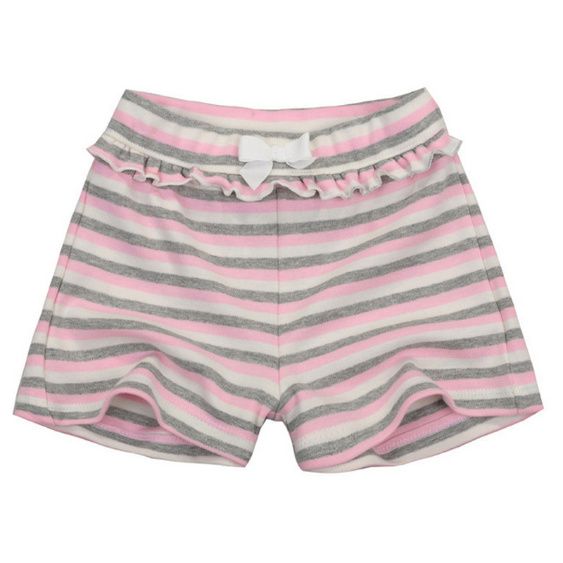 Mergaičių vasariniai medvilniniai šortai kūdikiams šortai vaikams vasarinės kelnės mergaičių karštos kelnės patogios minkštos daugiaspalvės pasirinktinai