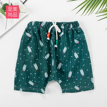 Бебешки къси панталони за момче Летни детски къси панталони Плажни къси полипропиленови панталони Памучни меки къси панталони за малко момче Детски дрехи