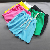 Ljetne kratke hlače za djevojčice i dječake Korejske sportske kratke hlače u boji slatkiša za djevojčice Pamučne vruće hlačice Ležerne hlačice za plažu za djevojčice Dječja odjeća
