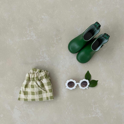 Dječje kratke hlače za djevojčice i dječake Ležerne karirane kratke hlače za novorođenče Hlače Pamuk Ljetne kratke hlače za plažu 2023. Tanka dječja odjeća