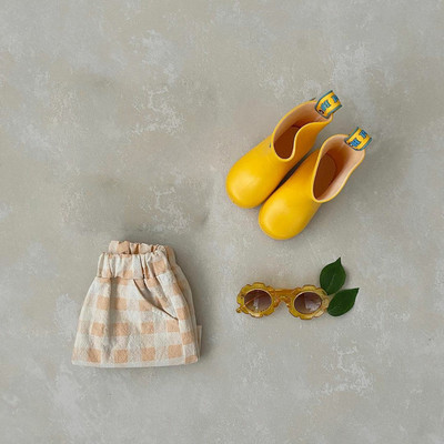 Dječje kratke hlače za djevojčice i dječake Ležerne karirane kratke hlače za novorođenče Hlače Pamuk Ljetne kratke hlače za plažu 2023. Tanka dječja odjeća