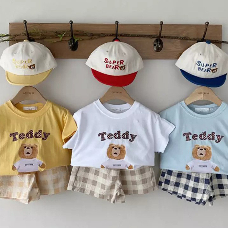 Dječje kratke hlače za djevojčice i dječake Ležerne karirane kratke hlače za novorođenče Hlače Pamuk Ljetne kratke hlače za plažu 2023. Tanka dječja odjeća