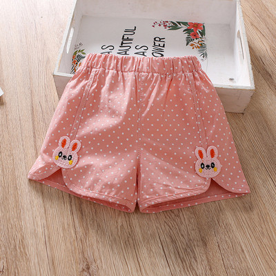 Ljetne kratke hlače za djevojčice Tanke modne dječje hlače iz crtanih filmova Hlače za plažu za djevojčice Slatke dječje hlače